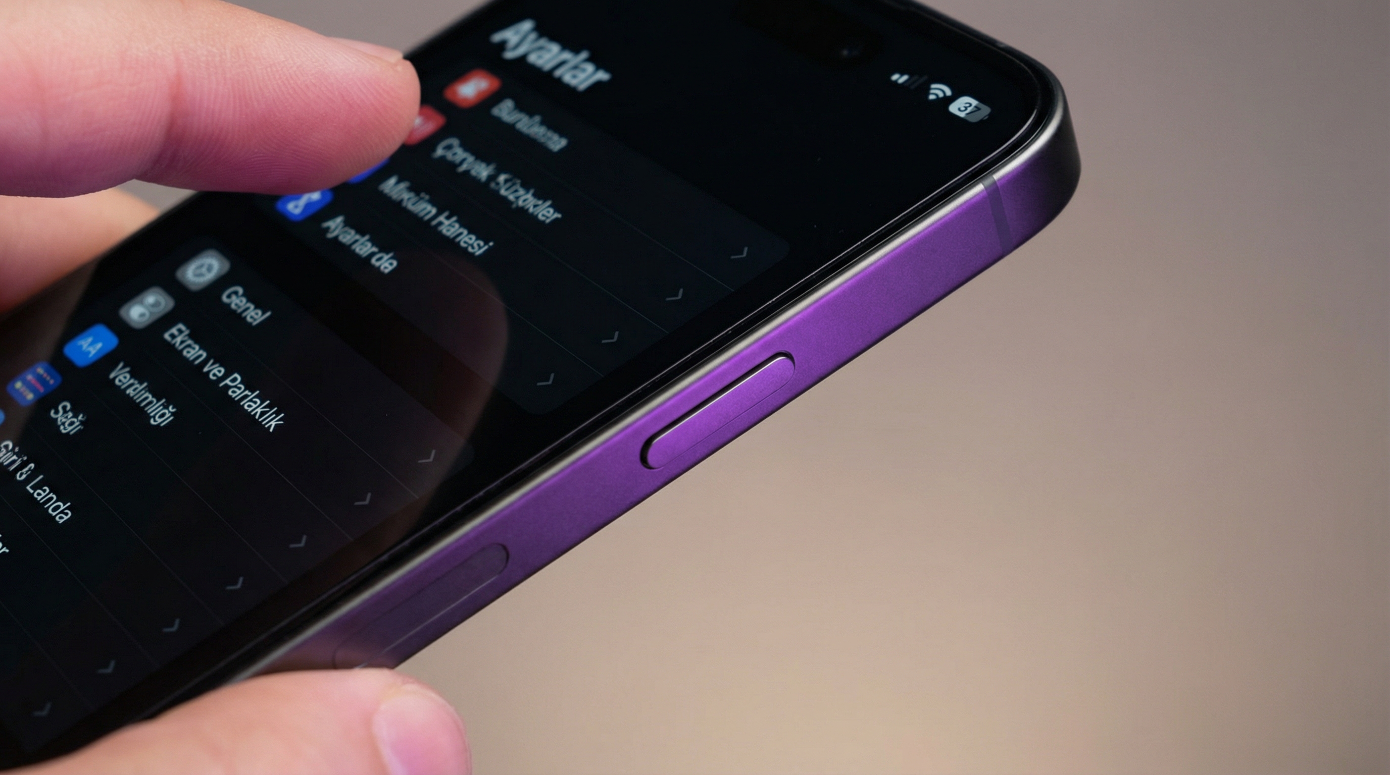 iPhone 8 ve Sonrası: Zorla Yeniden Başlatma