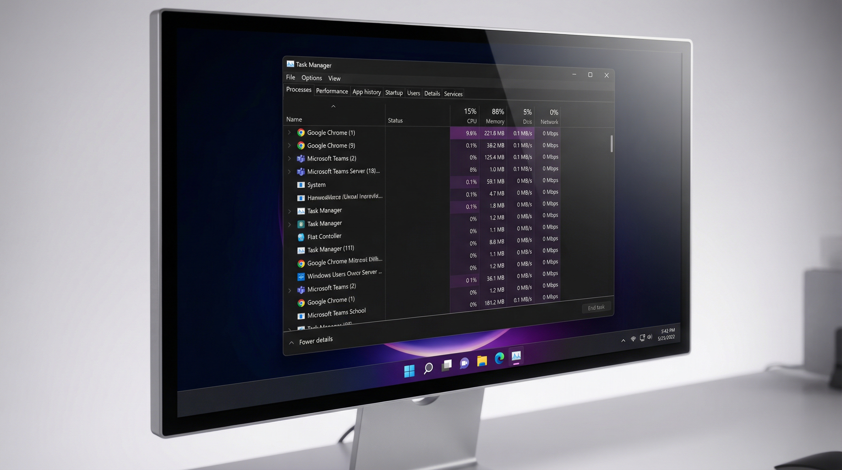 Görev Yöneticisini Açma