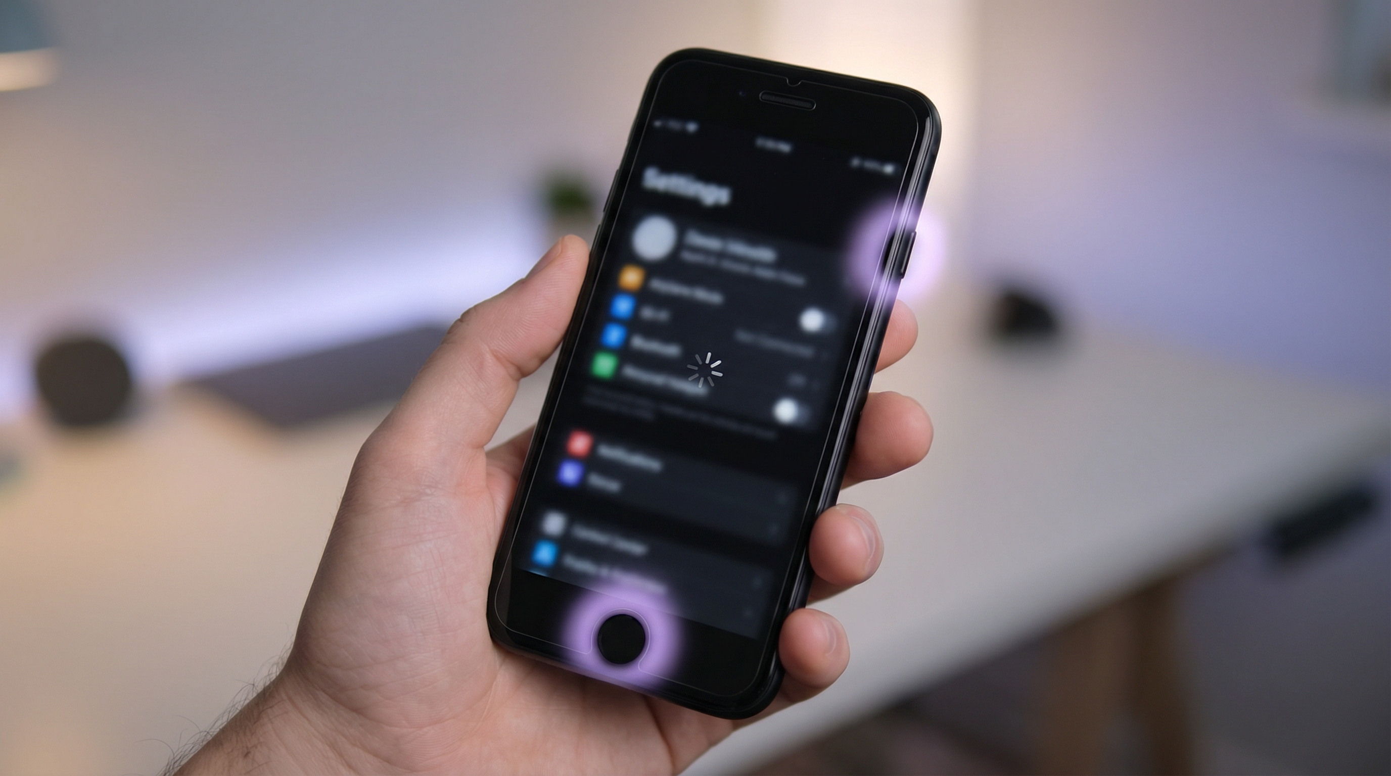 Ana Ekran Düğmeli iPhone'larda Ekran Görüntüsü