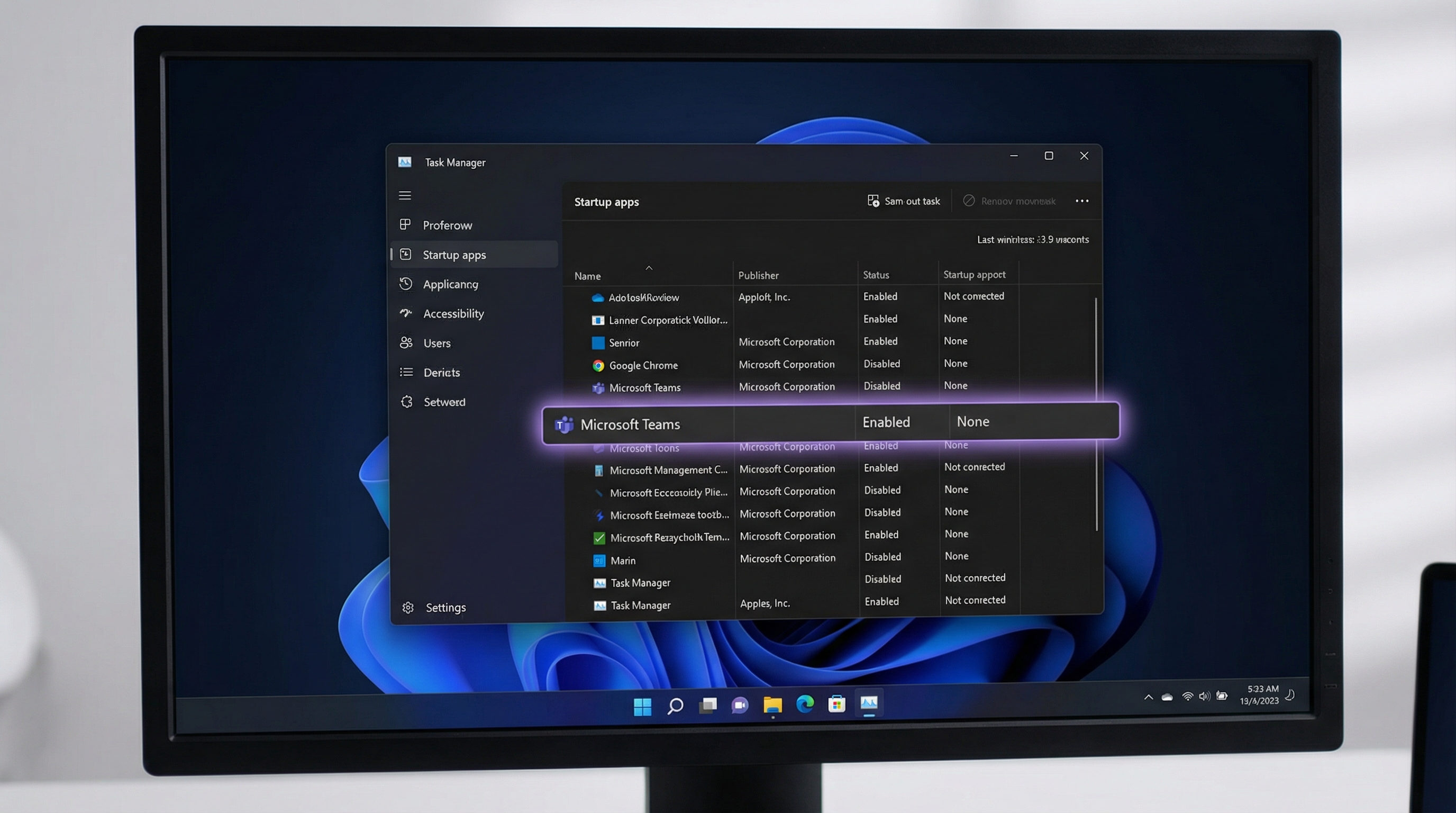 Başlangıç Programlarını Yönetme